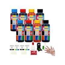 Canon Uyumlu E3640 Pg-46 Cl-56 Kartuş Uyumlu Dolum Seti 8x100 Gr. Aparatlı+solüsyonlu