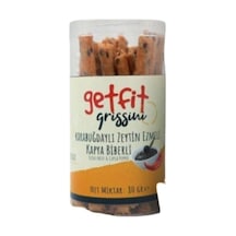Get Fit Glutensiz & Şekersiz Karabuğdaylı Zeytin Ezmeli Kapya Biberli Grissini 80 G