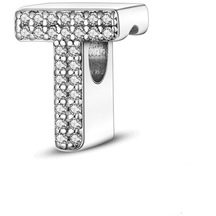 Fubena Taşlı Harf Charm - T