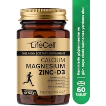 Lifecell Calcium Magnesium Zinc + D3 60 Tablet