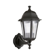 Zerpa Dekoratif Optik Altıgen Siyah Duvar Armatür Aplik 20cm x 34cm Diğer