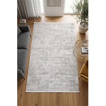 Vista %100 Akrilik Yumuşak Dokulu Modern Salon Oturma Odası Halısı Gri 00-95