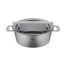 Fissler Phi Collection Cam Kapak Sığ Tencere 24 Cm Renkli