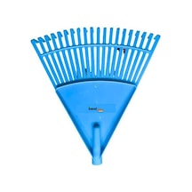 Plastik Mavi Bahçe Tırmığı 3 Adet