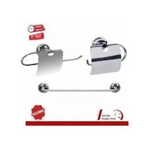 3'Lü Set Uzun Havluluk + Kağıt Havluluk + Wc Kağıtlık