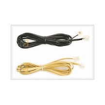 Rj-11 Hat Kablo 5Mt Telefon Kablosu Ucu Takılı