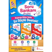 5. Sınıf Ata Süper Türkçe - Matematik- Fen Bilimleri Soru Bankam Seti