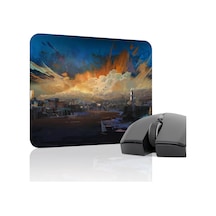 Disco Elysium Kaymaz Dikişli Kauçuk Oyuncu Mousepad V5 - 22x18 Gaming Mouse Pad Fare Altlığı