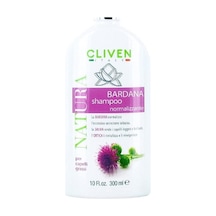 Cliven Natura Bardan Doğal Yağlı Saçlar çin Şampuan 300 ML