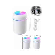 Hubrendy Tekno Hava Nemlendirici Buhar Makinesi Led Işıklı Usb Dekoratif Nemlendirici