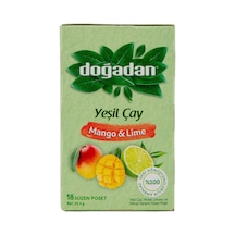 4 Adet Doğadan Yeşil Çay Mango & Lime