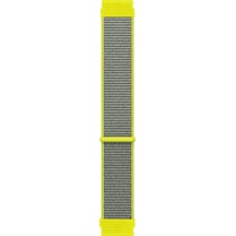 Microsonic Samsung Galaxy Uyumlu Watch 4 Classic 42mm Hasırlı Kordon Woven Sport Loop