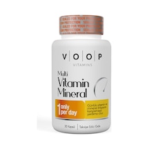 Voop Multıvitamin Multimıneral 30 Kapsül - 6 Adet Tarı