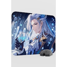 Neuvillette Genshin Impact Anime Gacha V3 - 48x40 Xl Gaming Mouse Pad Fare Altlığı