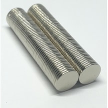 50 Adet 9x1,5 Neodyum Mıknatıs 9 Mm X 1,5 Mm Yuvarlak Mıknatıs