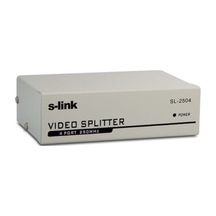 S-Lınk Sl-2504 4 Lu 250Mhz Monıtor Splıtter (525973163)