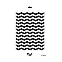 Rich New Seri N-358 Stencil 35x25 Cm - Elwm-289334 Renkli