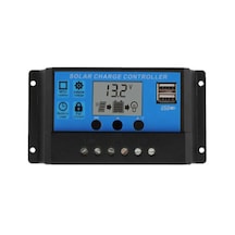 Uretech 10 A Amper Solar Şarj Kontrol Cihazı Regülatörü 10Ah 12/24V