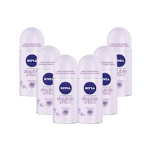 Nivea Double Effect Kadın Roll-On Deodorant 50 ML x 6