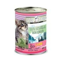 Dr. Chef Kuzu Etli Konserve Yavru Kedi Maması 24 x 415 G
