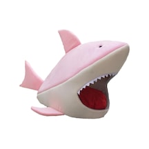 Homyl Köpekbalığı Şekli Kedi Yatak Yavru Uyku