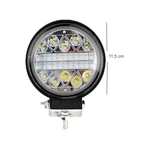 Yuvarlak Flaşlı Sis Lambası 12-24v / Lass314