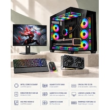 Symoon SYMOONPC0285 i5-12400F 8 GB 32 GB 500 GB SSD RTX5060 27" Dos Masüstü Oyuncu Bilgisayarı