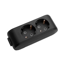 Viko Multi-let 2'li Grup Priz Topraklı Çocuk Korumalı Klemensli Siyah - 90133200