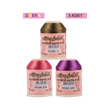 3 Adet Altınbaşak Oya Ve Dantel İpi 20 Gr - Royaleks - No: 858 - 508 - 008