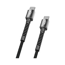 Linktech LCA-K597 Type-C - Type-C USB-C 60 W Hızlı Data ve Şarj Kablosu 3 M