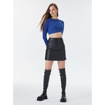 LOFT Slim Fit Kadın Etek Lf2030695 Q1.v1 Siyah