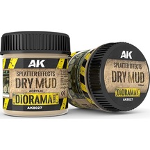 Ak 8027 100 Ml. Kuru Çamur Sıçrama Efekti, Akrilik, Diorama Serisi Zemin Dokusu-56219