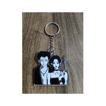 Owl Bag Nana Osaki And Ren Honjo Love Desenli Acrylic Anahtarlık Çanta Süsü Çok Renkli