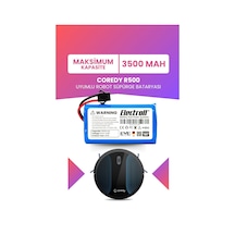 Coredy R500 Uyumlu Batarya Maksimum Kapasite 3500mah Pil Akıllı Robot Süpürge Bataryası