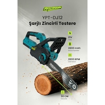 Reschmann R-ypt-dj12 Profesyonel Şarjlı Zincirli Testere 21v / 1200w
