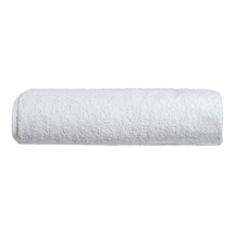 Otel Banyo Havlusu %100 Pamuklu 90x150 Cm Beyaz 20/2 Ring 650 Gr Beyaz