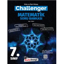 Kafa Dengi 7.Sınıf Challenger Matematik Soru Bankası - Yeni