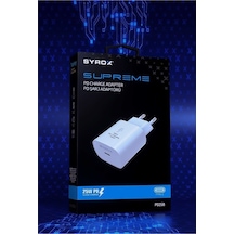 Pd25t Type-c Başlık Giriş Type-c Kablolu 25w 3.0 Amper Pd Ev Şarj Aleti