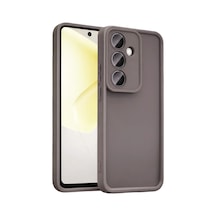 Samsung Uyumlu Galaxy A37 5g Uyumlu Viera Silikon - Gri