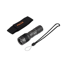 Police Pc-17 Zoomlu Cree Led Pilli El Feneri Gri
