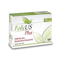 Folicus Plus Folik Asit 30 Tablet