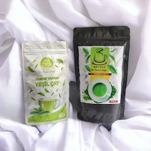 Karadeniz Matcha Çayı  500 G + Gurme Yaprak Yeşil Çay 50 G