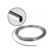 Fiat Bravo Uyumlu Nikelaj Kapı Bagaj Panjur Koruyucu Geçmeli 5 Metre Krom U Tipi