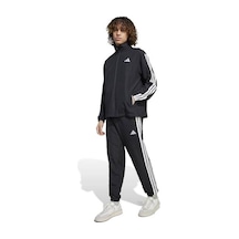 Adidas 3 Stripes Wv Tt Ts Erkek Siyah Eşofman Takımı