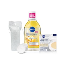 Micellar Makyaj Temizleme Suyu 400ml Ve Cellular Expert Cushion Yüz Güneş Krem,açık Ton,pamuk Hediye Belirtilmemiş