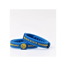 Golden State Warriors Mavi Basketbol Ayarlanabilir Bileklik Mavi Mavi