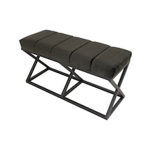 Evodeko Metal Siyah Bench Puf