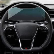 Audi A7 12.3 İnç Direksiyon Arkası Gösterge Panel Uyumlu 9h Nano Ekran Koruyucu 9H Nano Ekran Koruyucu
