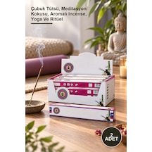 2 Adet Meditation Aromalı Tütsü Çubuk Tütsü, Meditasyon Kokusu, Aromalı Incense, Yoga Ve Ritüel