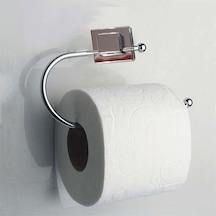 Yapışkanlı Wc Tuvalet Kağıtlığı Metal
